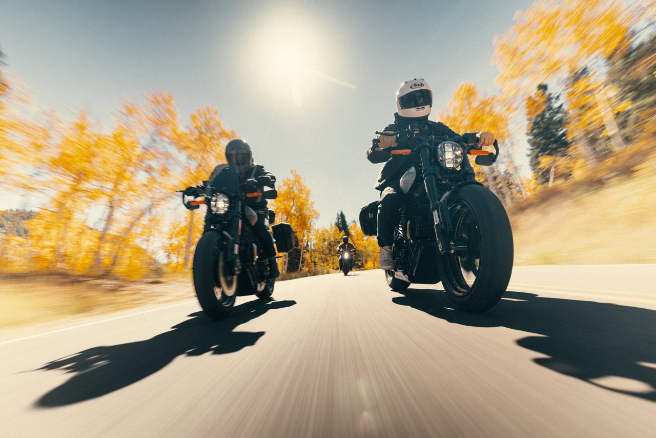 The new bike gains sportier 17 inch wheels